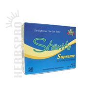 Stevia Supreme No Maltodxtrin, 50 Pkts