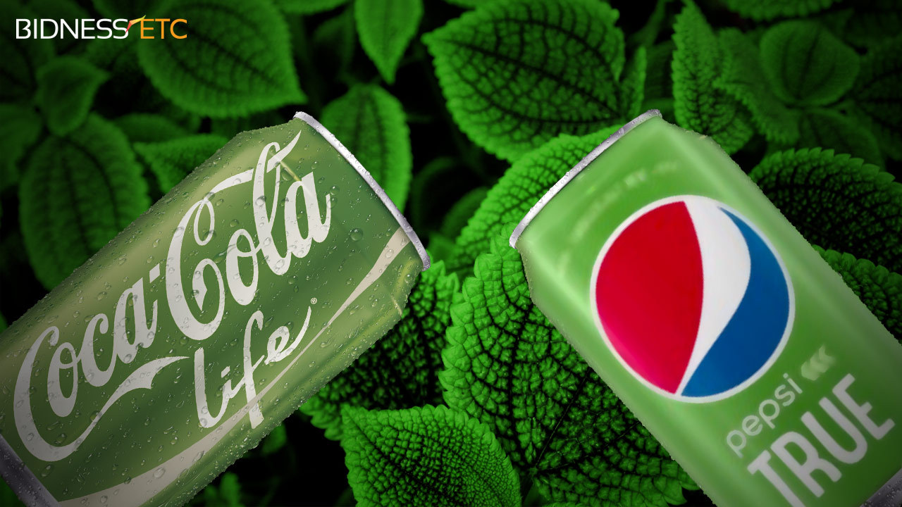  Pepsi TRUE 对抗 Coca Cola Life